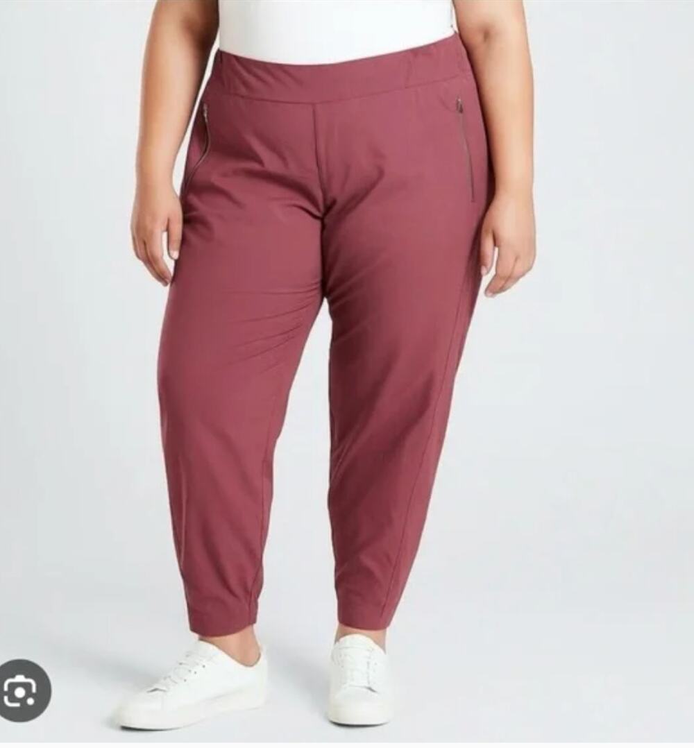 ATHLETA NWT Trekkie North Jogger in Mauve Pink // 22